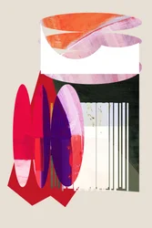 Abstract Geometric Collage