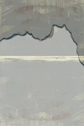 Abstract Mountain Serenity
