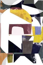 Abstract Shape Collage
