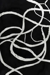 Abstract Silver Flow