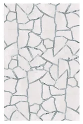 Abstract Silver Mosaic
