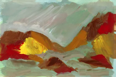 Autumn Abstract Landscape