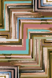 Colorful Geometric Strokes