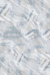 Cool Tone Geometric Abstract