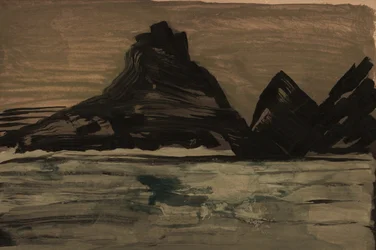 Dark Coastal Cliffs