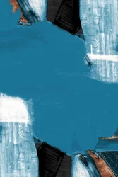 Dynamic Teal Strokes