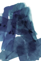 Fluid Blue Abstract