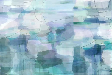 Fluid Blue Abstract