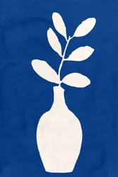 Indigo Plant Vase