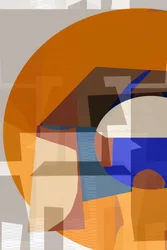 Layered Abstract Shapes