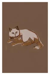 Modern Stylized Cat