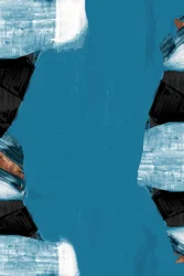 Modern Teal Shapes