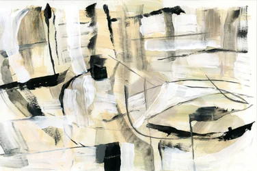 Neutral Abstract Strokes