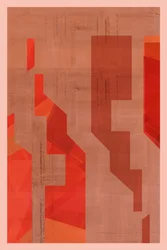 Orange Geometric Forms