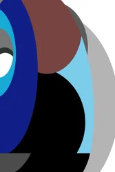 Overlapping Blue Forms