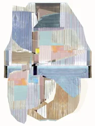 Pastel Geometric Layers