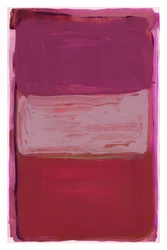 Plum Red Color Blocks