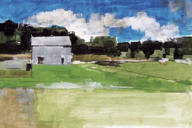 Rustic Barn Landscape