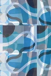 Serene Blue Flow