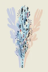 Soft Abstract Botanical