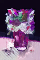Vibrant Abstract Flowers