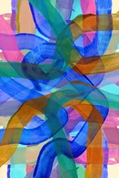 Vibrant Abstract Swirls