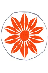 Vibrant Orange Bloom