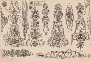 Plate Three from Nouveaux Desseins D