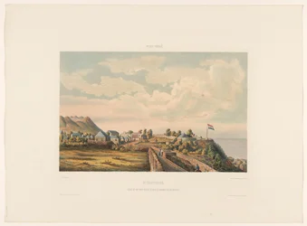 Sint-Eustatius. View of Fort Oranje, the Crater, Taken from the Parsonage