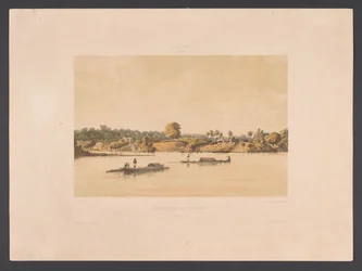Waterfront and Roadstead in Paramaribo (Views from the Dutch West Indies)