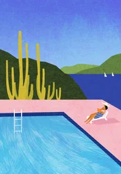 Poolside Ocean View