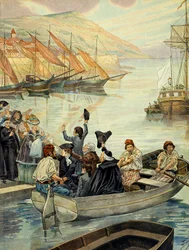 Departure from Ajaccio in Corsica on 15 December 1778