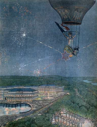 Festival held in the park of the Château de Saint-Cloud on the occasion of the baptism of Napoleon François Charles Joseph Bonaparte, imperial prince, King of Rome, later Napoleon II