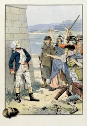 Captive en route to Plymouth, Théophile Malo Corret de La Tour (or Latour) d