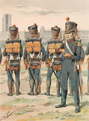 French Troops: Pied Artillery (1812)
