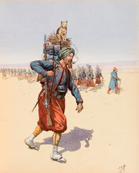 The Zouave (Zouave on Expedition in the Desert)