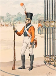 Outfit of the French troops at all times: Grenadier de France