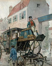 Meeting of Napoleon I Bonaparte