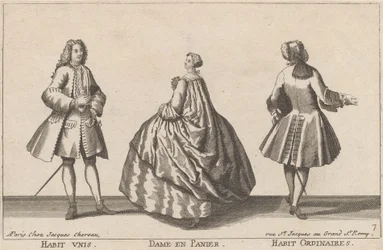 Uniform Habit/Lady in Hoop Skirt/Ordinary Habit